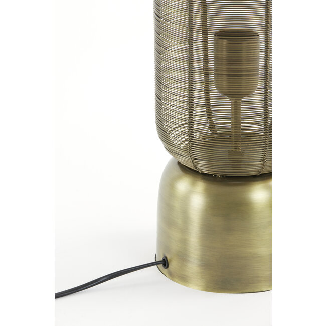Light en Living Tafellamp Ø15,5x60,5 cm LEZUZA in antiek brons van Light&Living