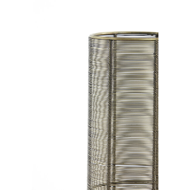 Light en Living Tafellamp Ø15,5x60,5 cm LEZUZA in antiek brons van Light&Living