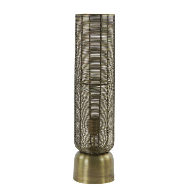 Light en Living Tafellamp Ø15,5x60,5 cm LEZUZA antiek brons
