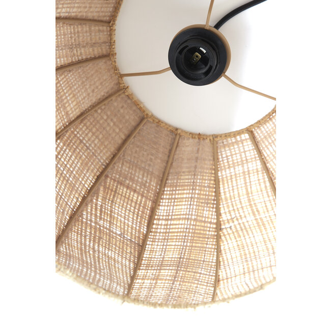 Light en Living Hanglamp Ø42x27 cm RAFAELLA raffia naturel