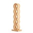 Light en Living Wijnrek 5 flessen 18x13x58 cm EDOLO hout mat naturel