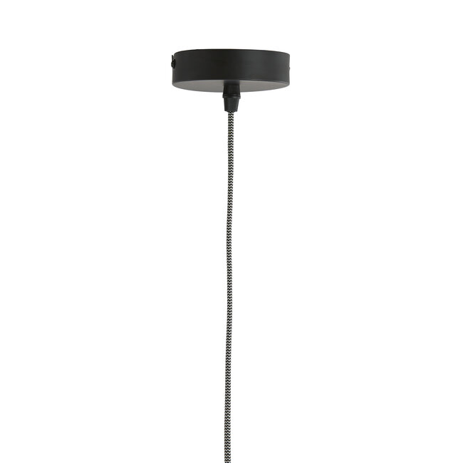 Light en Living Pendel met houder Ø5x7,5 cm CUPA zwart-wit