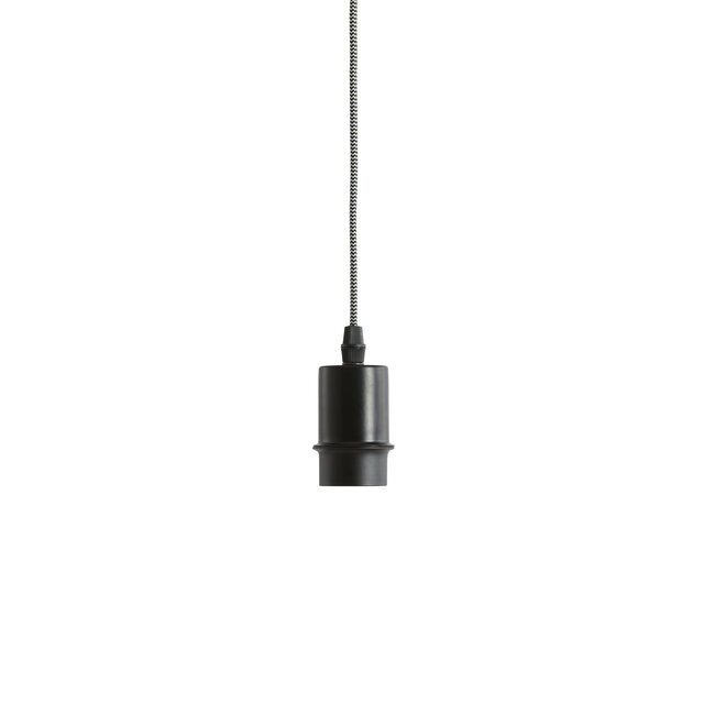 Light en Living Pendel met houder Ø5x7,5 cm CUPA zwart-wit