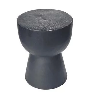 Tower Living Bijzettafel Vinci (tre) zwart 30x45 cm