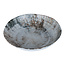PTMD Diep bord Kaylaa Multicolor porselein rond 20 cm
