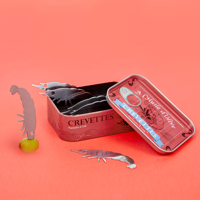 Balvi Snackvorkjes Garnalen (Crevettes)