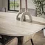 WoonStijl Eetkamertafel 180 ceramic travertinlook
