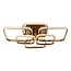 Richmond Interiors  Plafondlamp Cailey Brushed Gold