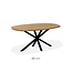 WoonMax Eettafel Kent Deens ovaal - 138, 160, 190 of 220 cm - Diverse kleuren