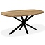 WoonMax Eettafel Kent Deens ovaal - 138, 160, 190 of 220 cm - Diverse kleuren