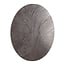 PTMD Wandornament Wiktor bruin MDF swirl carved S - Ø 90 cm