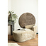 PTMD Wandornament Wiktor bruin MDF rond swirl carved S