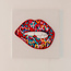 Locomocean Muurschilderij (LED lamp Neon) - Mouth