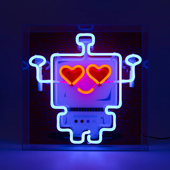Locomocean Neon lichtbord Robot