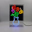 Locomocean Neon lichtbord Tulpen
