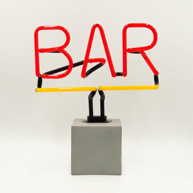 Locomocean Neon licht met voet - Bar