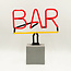 Locomocean Neon licht met voet - Bar