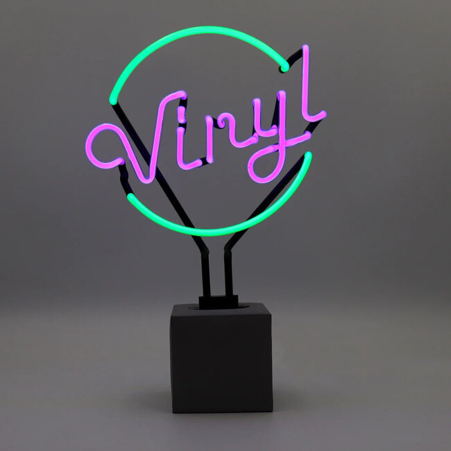 Locomocean Neon licht met voet - Vinyl