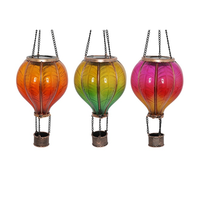 Countryfield Hanger hetelucht ballon Solar LED set van 3 Multicolor - M