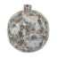 Countryfield Vaas Peony L bruin/wit rond