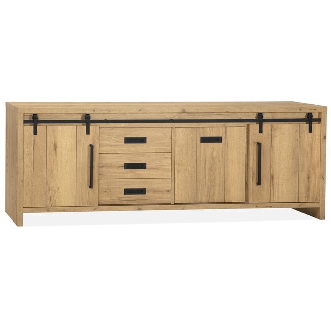 WoonMax Dressoir Cottage Natur 225 cm