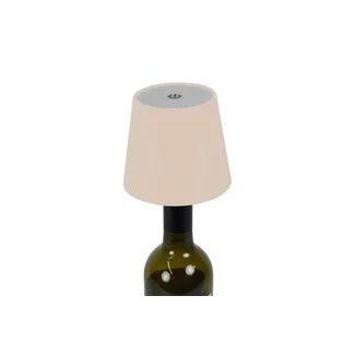 Countryfield Lamp touch flessenkurk LED Lux creme