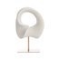 Light en Living Ornament op voet 34x18x43 cm VODICE crème+antiek brons