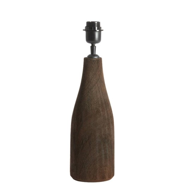 Light en Living Lampvoet Ø13x32 cm TRAPINO hout mat donker bruin