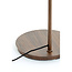 Light en Living Tafellamp 30x20x61 cm BAYLIE hout print d bruin+bruin glas