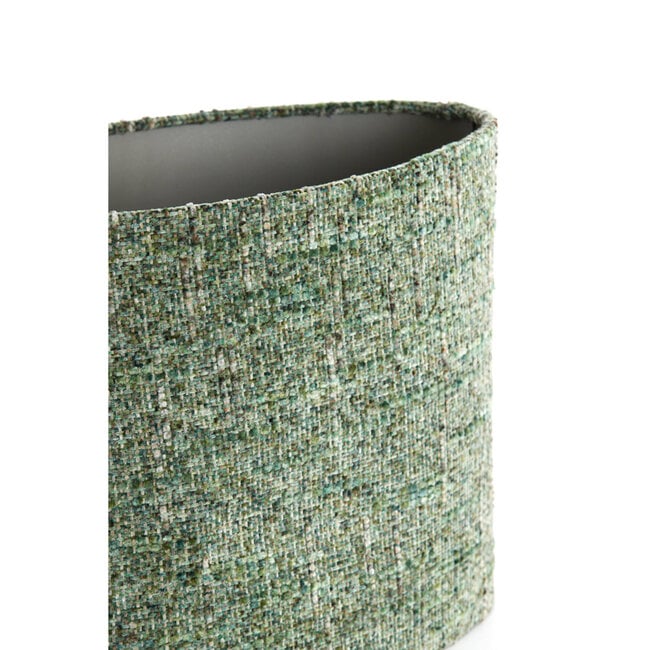 Light en Living Lampenkap  ovaal recht smal 38-17,5-28 cm OSIRE groen