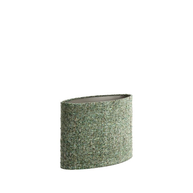 Light en Living Lampenkap  ovaal recht smal 38-17,5-28 cm OSIRE groen