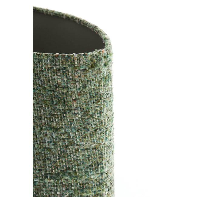 Light en Living Lampenkap ovaal recht smal 30-15-25 cm OSIRE groen