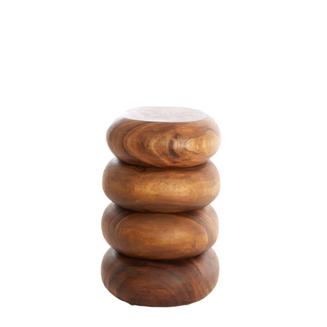 Light en Living Bijzettafel 45x31x48 cm FACUNDO hout naturel