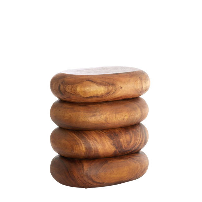 Light en Living Bijzettafel 45x31x48 cm FACUNDO hout naturel