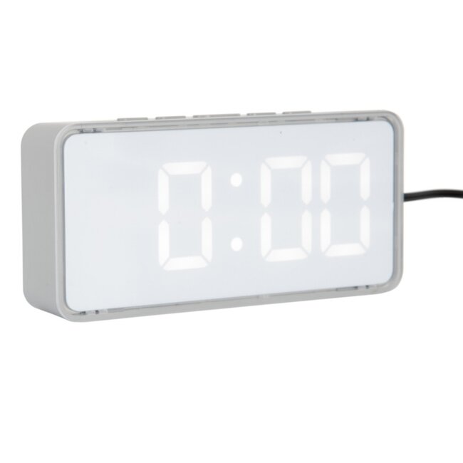 Karlsson Alarmklok Audaz wit