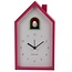 Karlsson Alarmklok Modern Cuckoo helder roze