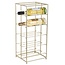 Present Time Wijnrek Dual Floor metaal goud