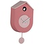 Karlsson Wandklok Grato Cuckoo tan rose met zachtroze