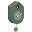 Karlsson Wandklok Grato Cuckoo jungle groen met grijs jade