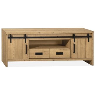 WoonMax TV meubel Cottage Natur 197 cm - Showroommodel