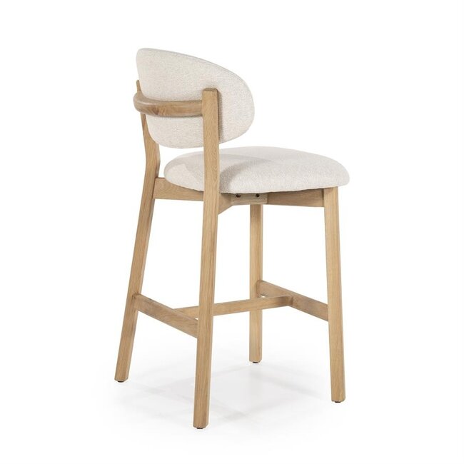 Eleonora Barstoel Mikky naturel - beige Moon