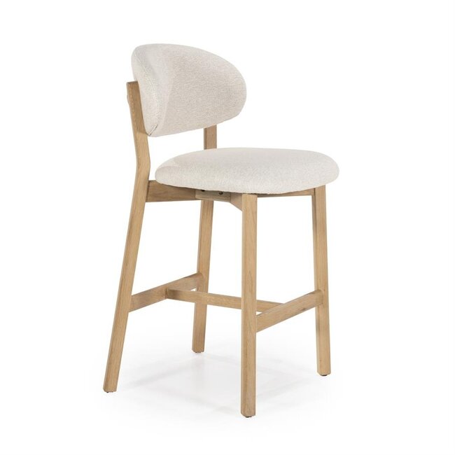 Eleonora Barstoel Mikky naturel - beige Moon