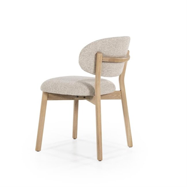 Eleonora Stoel Mikky naturel - taupe Moon