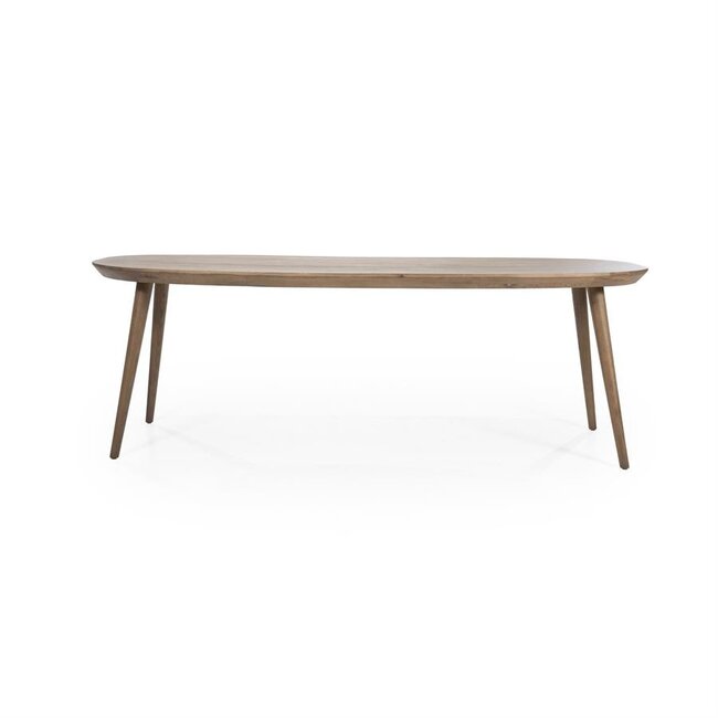 Eleonora Eettafel Elijah 260x100 cm - bruin