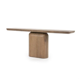 Eleonora Sidetable Leon - bruin - 200 cm