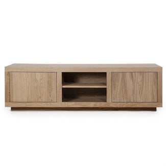 Eleonora TV meubel Helsinki 160 cm - lichtbruin