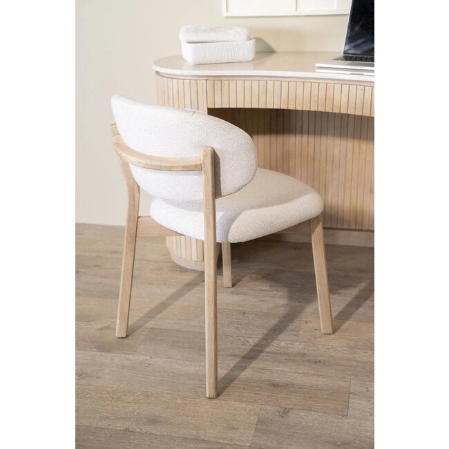 Eleonora Stoel Mikky naturel - beige Moon