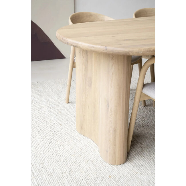Eleonora Eettafel Josh 300x110 cm- naturel