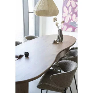 Eleonora Eettafel Josh 300x110 cm - bruin