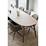 Eleonora Eettafel Elijah 260x100 cm - bruin